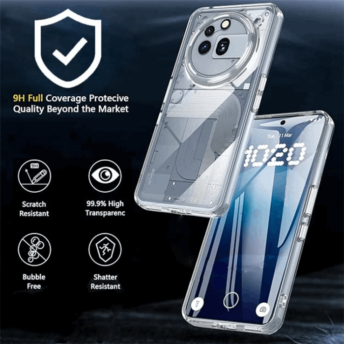 A-One Brand - Nothing Phone (3a) Pro Mobilskal TPU Shockproof - Clear