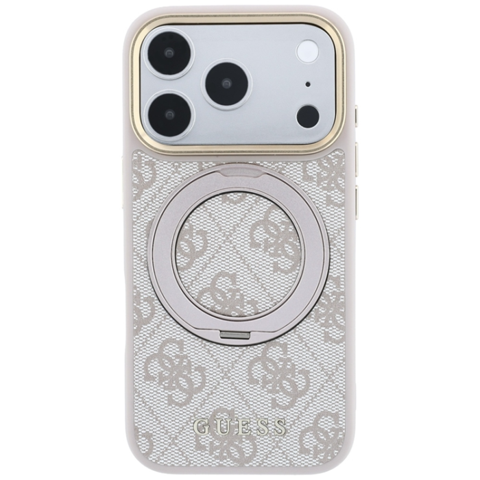 Guess - Guess Mobilskal För iPhone 18 Pro Max/17 Pro Max Magsafe Ringstativ 360 4G