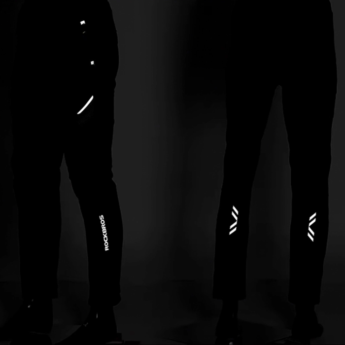 Rockbros - Rockbros Patrol Cykling Vindtäta Sportbyxor Storlek M - Svart