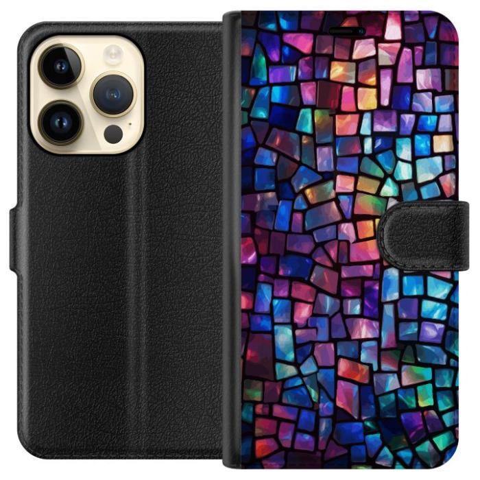 iSecrets - Plånboksfodral till Apple iPhone 15 Pro med Disco