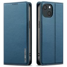 LC.imeeke - LC.IMEEKE L1 Series iPhone 15 Plus Pl&aring;nboksfodral Konstl&auml;der - Bl&aring;