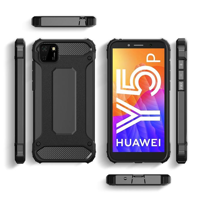 UTGATT1 - Hybrid Armor skal till Huawei Y5p - Svart