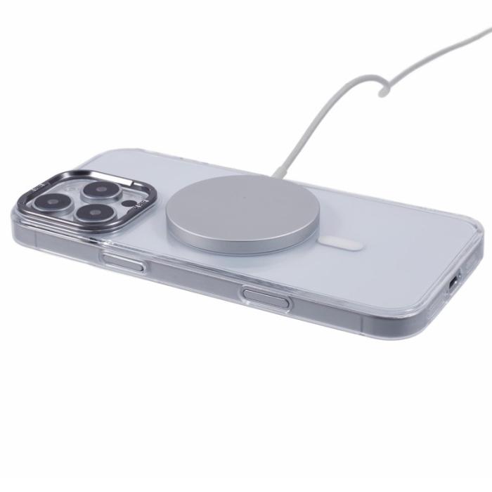 X-Level - X-LEVEL Clear Series Mobilskal till iPhone 16 Pro MagSafe Transparent Vit
