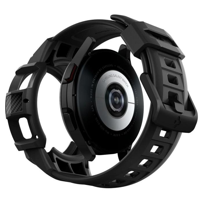 UTGATT - Spigen Rugged Armor Pro Galaxy Watch 4 Classic (42mm) - Grå