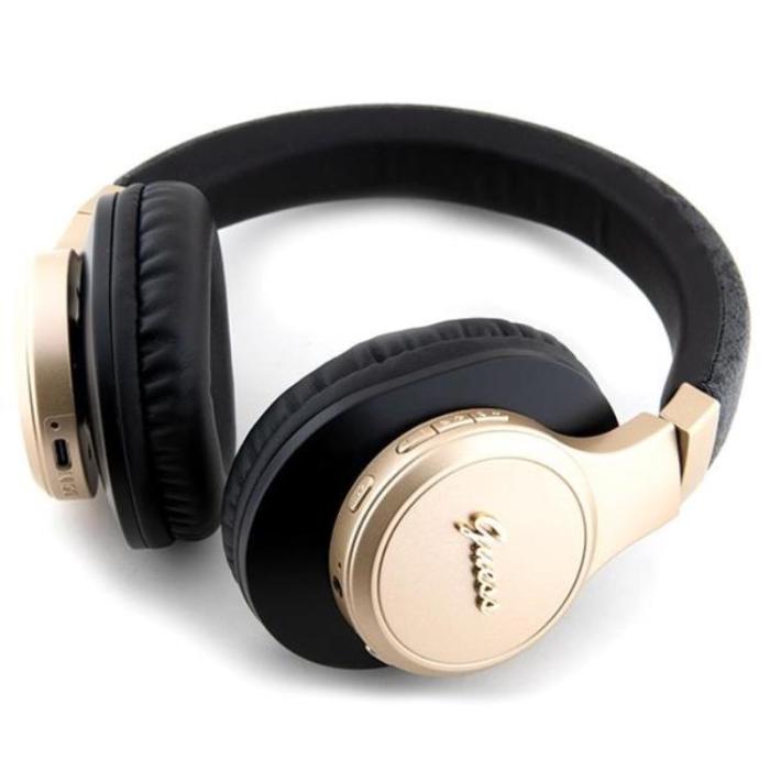 Guess - Guess Bluetooth On-Ear Hörlurar Script - Svart