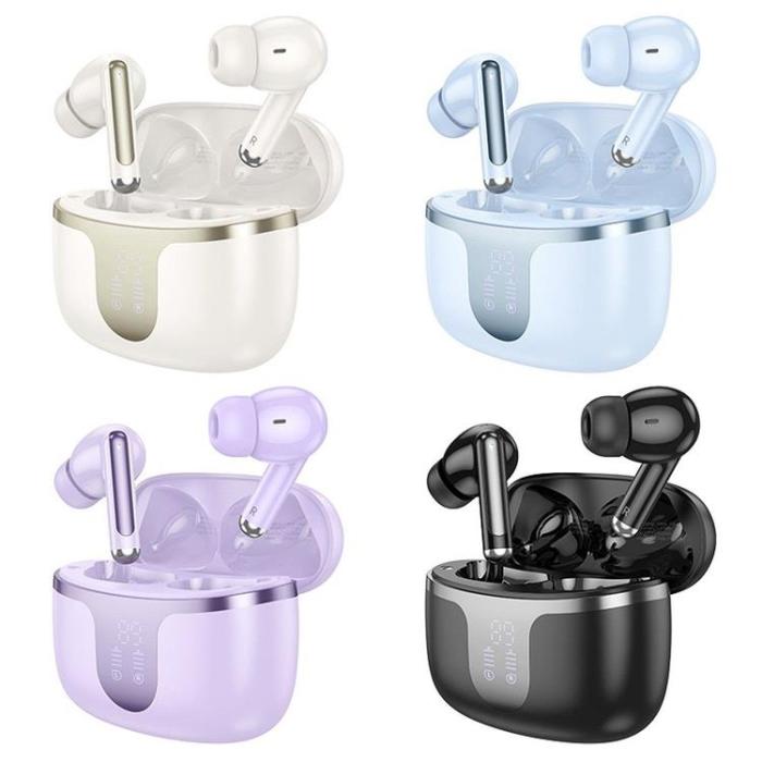 Hoco - Hoco Trådlösa Hörlurar Bluetooth TWS EQ10 - Lila