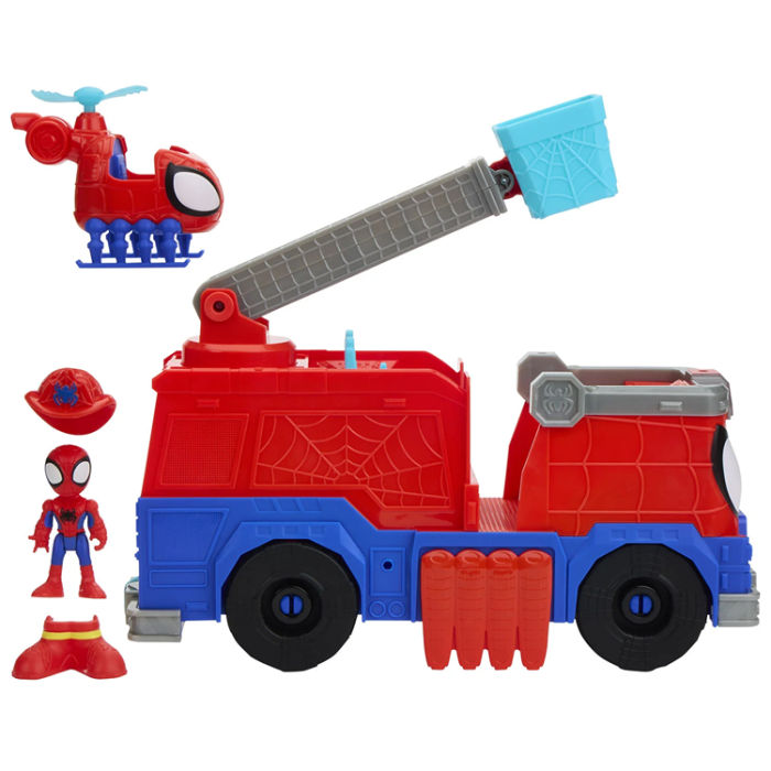 MARVEL - MARVEL SM and AF Rescue Webs Firetruck