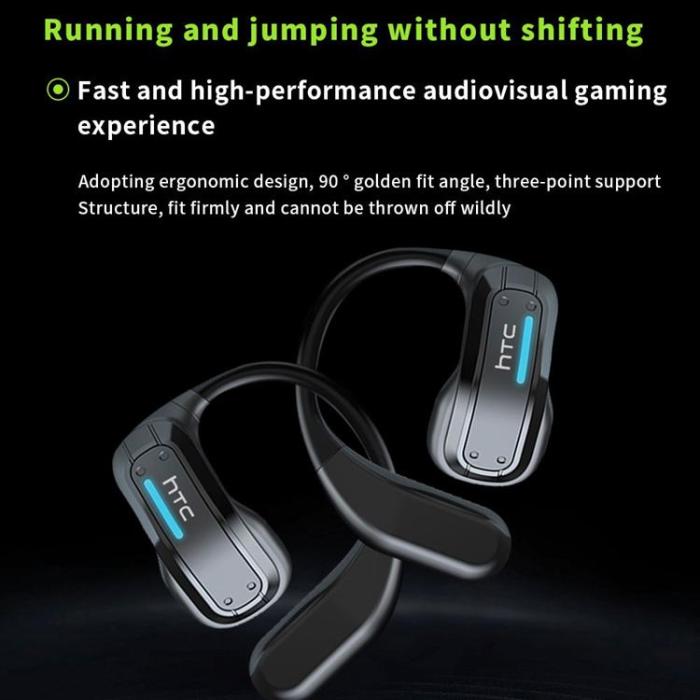 HTC - HTC Open-Ear Trådlösa Hörlurar Bluetooth V6.0 NE02