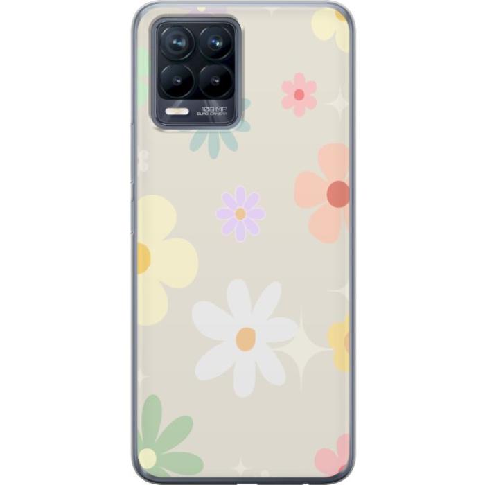 iSecrets - Mobilskal till Realme 8 med fejdande blommor