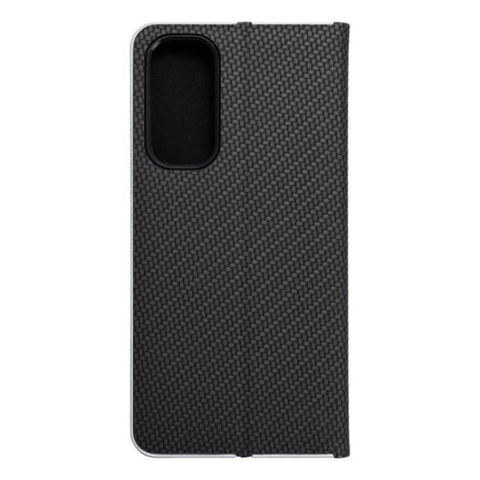 OEM - Galaxy A15 Plånboksfodral Luna Carbon - Svart