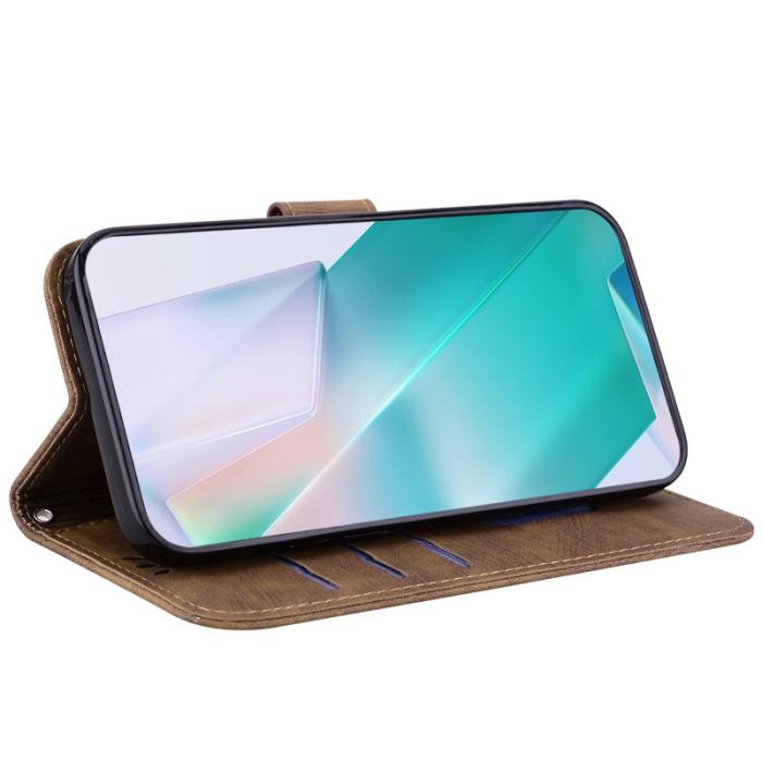 OEM - Samsung Galaxy S26 / S26 Pro Fodral Äkta Läder Stötskydd - Brun