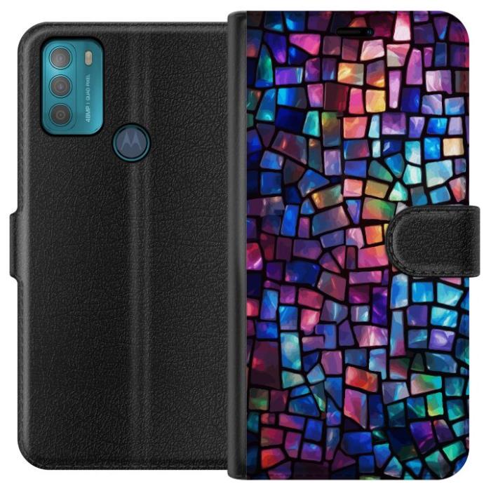 iSecrets - Plånboksfodral till Motorola Moto G50 med Disco