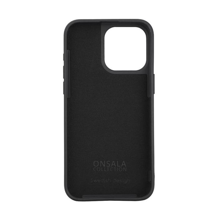 Onsala - Onsala iPhone 15 Pro Mobilskal Magsafe Silikon - Svart