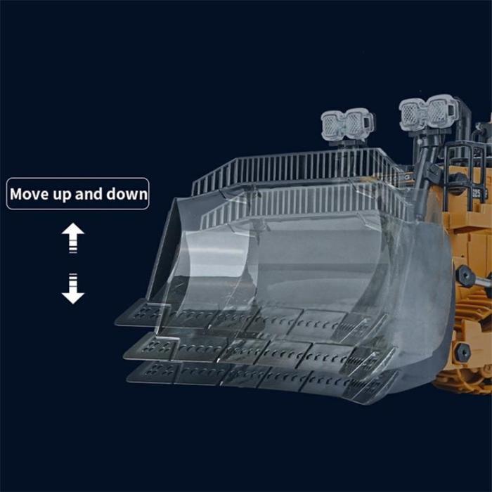 OEM - 2.4G RC Byggfordon Bandgående Bulldozer 3 kg Lastkapacitet för Barn (Ålder 4+)