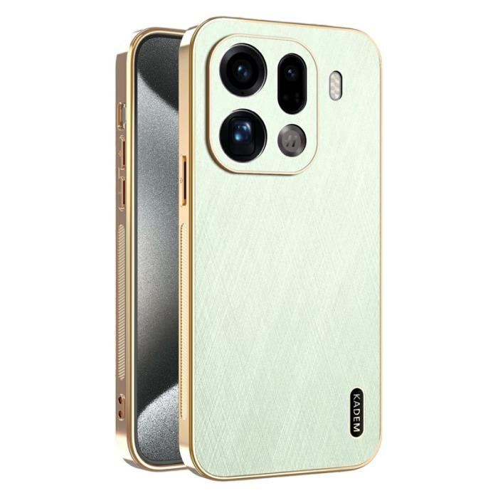 KADEM - KADEM Mobilskal till Oppo Find X9 Pro 5G PU Läder - Grön