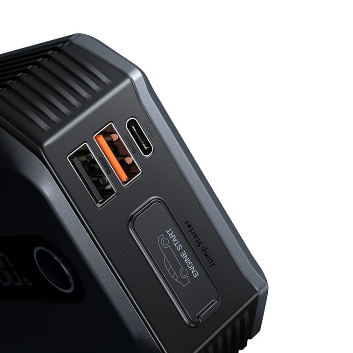 BASEUS - Baseus Starthjälp Powerbank 20000 mAh Med Crocodile Clips