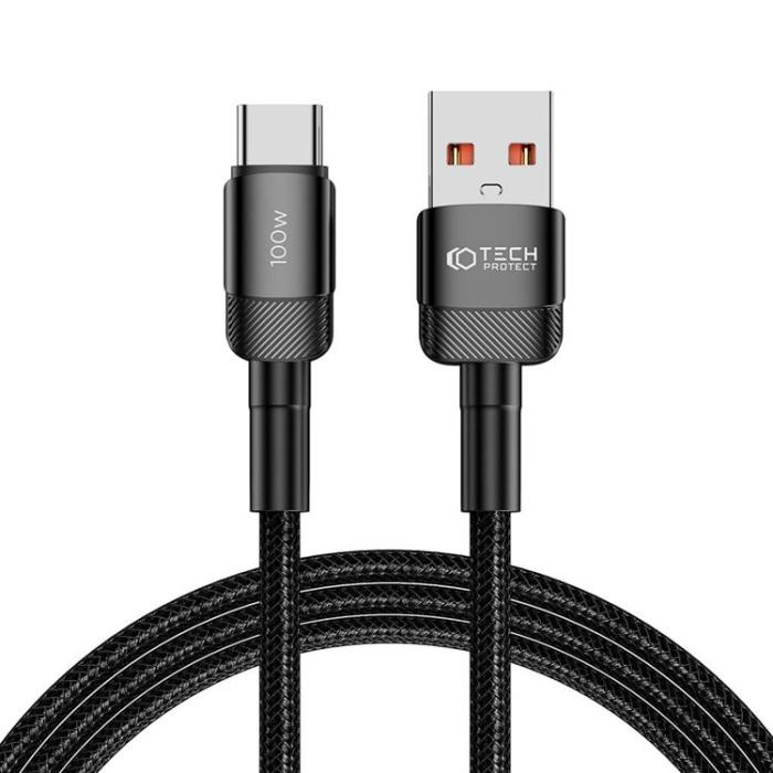 Tech-Protect - Tech-Protect USB-C till USB-A kabel Ultraboost Evo 2m - Svart