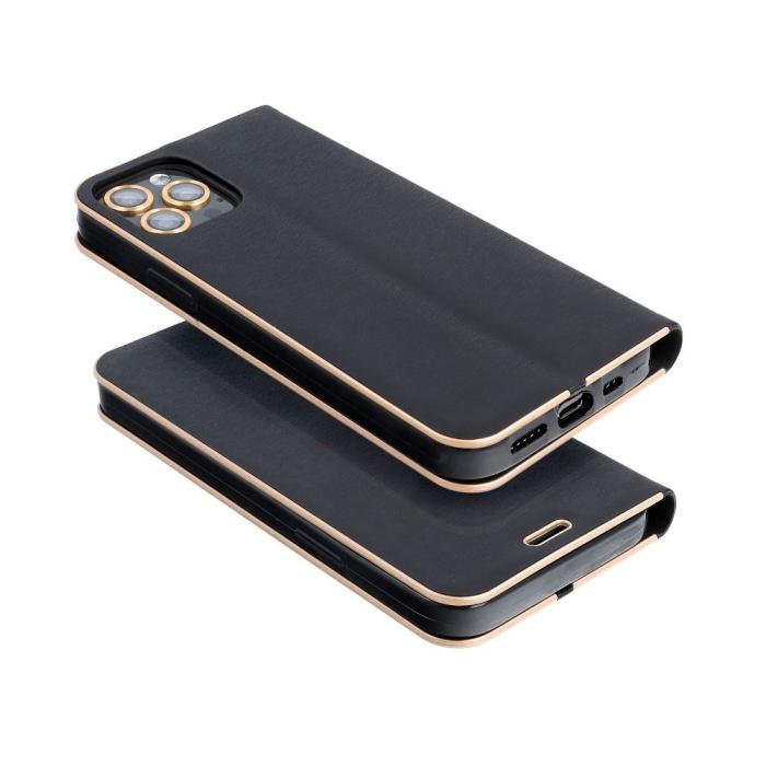 OEM - Forcell Galaxy A33 5G Fodral Luna Gold - Svart