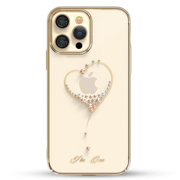 UTGATT5 - Kingxbar Wish Series Skal iPhone 13 Pro - Guld