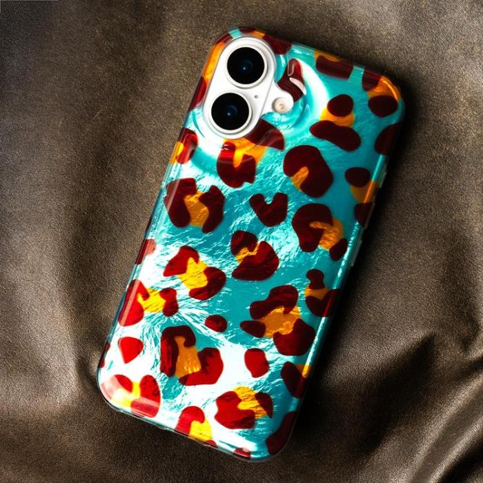 A-One Brand - iPhone 15 Pro Mobilskal Animal Print - Crazy Cheetah