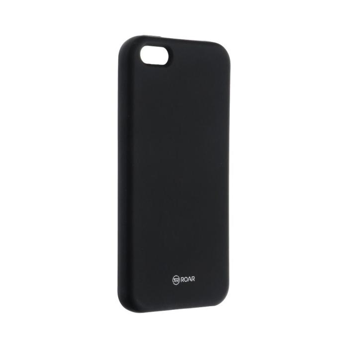 Roar - iPhone 5/5S/SE Skal Roar Jelly Mjukplast - Svart
