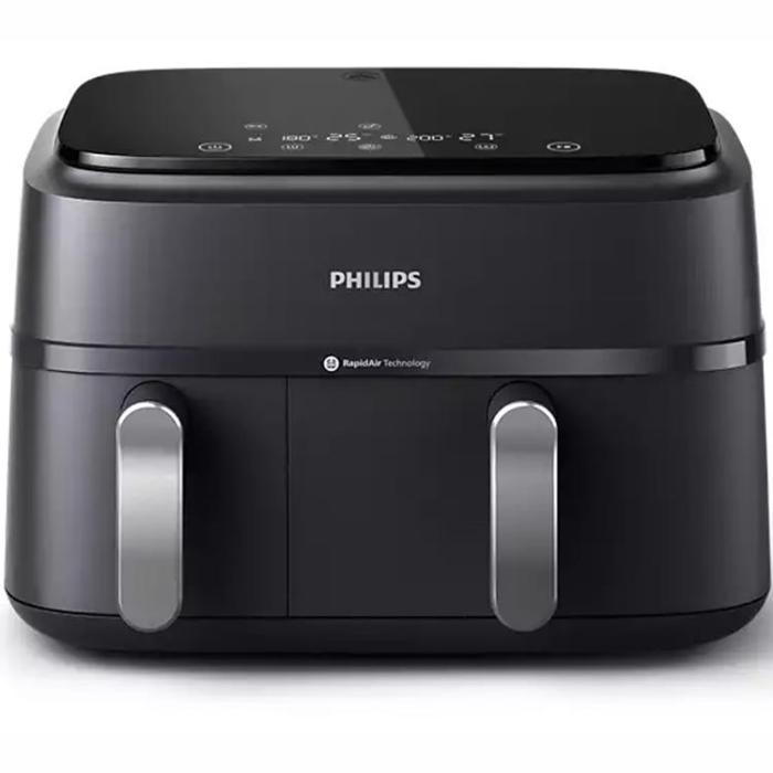 Philips - Philips Airfryer 3000 Series Dual Basket, 9L, NA351/00
