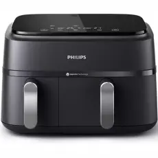 Philips - Philips Airfryer 3000 Series Dual Basket, 9L, NA351/00