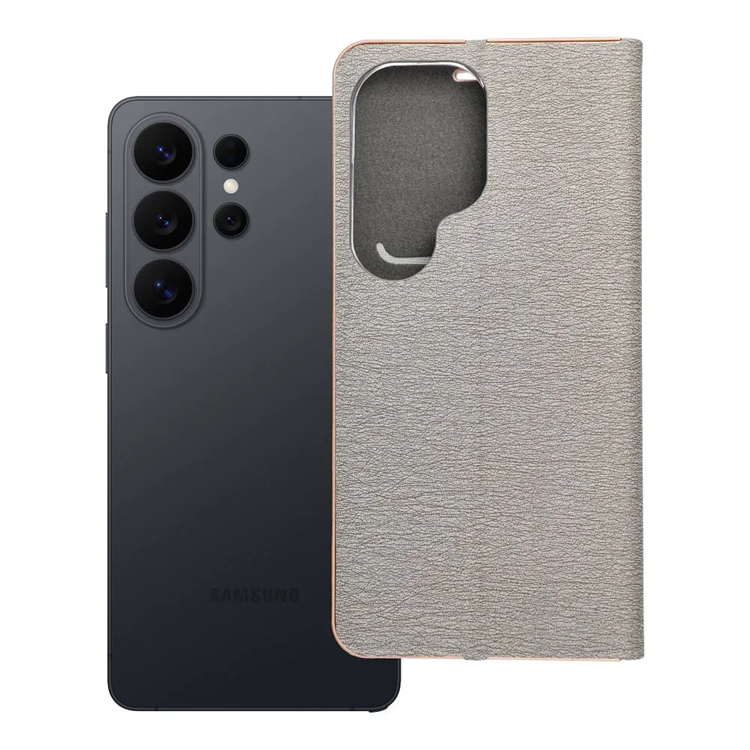 Plånboksfodral För Galaxy S26 Ultra Luna - Silver | 2353 | AlltMobil
