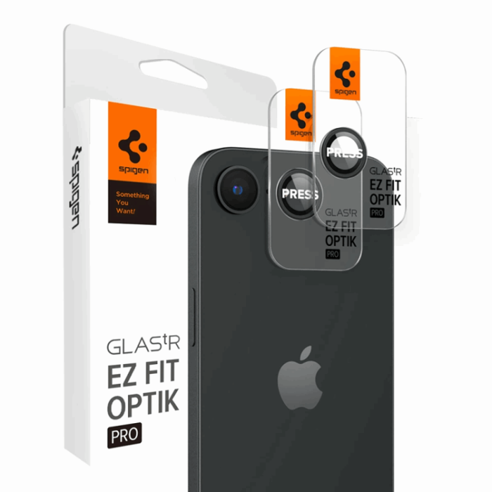 Spigen - Spigen [2-Pack] iPhone 16e Kameralinsskydd Härdat Glas 
