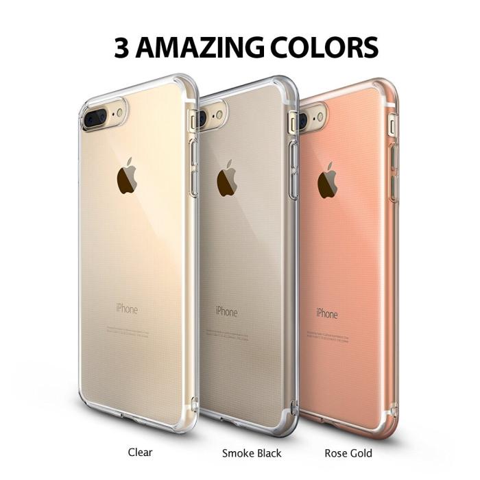Rearth - Ringke Weightless as Air Skal till Apple iPhone 7 Plus - Rose Gold