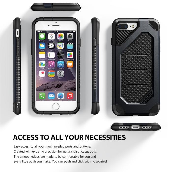 Rearth - Ringke Double Layer Armor Tough Skal till iPhone 7 Plus - Gold