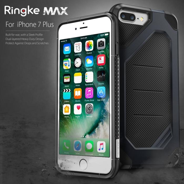 Rearth - Ringke Double Layer Armor Tough Skal till iPhone 7 Plus - Gold