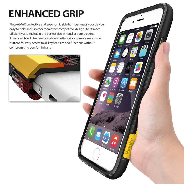Rearth - Ringke Double Layer Armor Tough Skal till iPhone 7 Plus - Gold