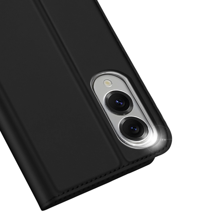 Dux Ducis - Dux Ducis Galaxy S25 Edge Plånboksfodral Skin Pro - Svart