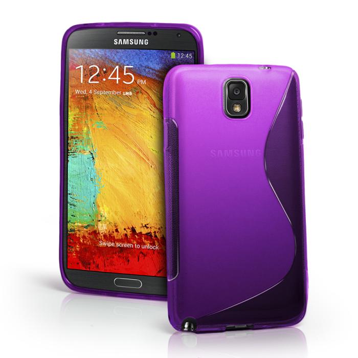 UTGATT4 - FlexiCase Skal till Samsung Galaxy Note 3 N9000 (Lila)