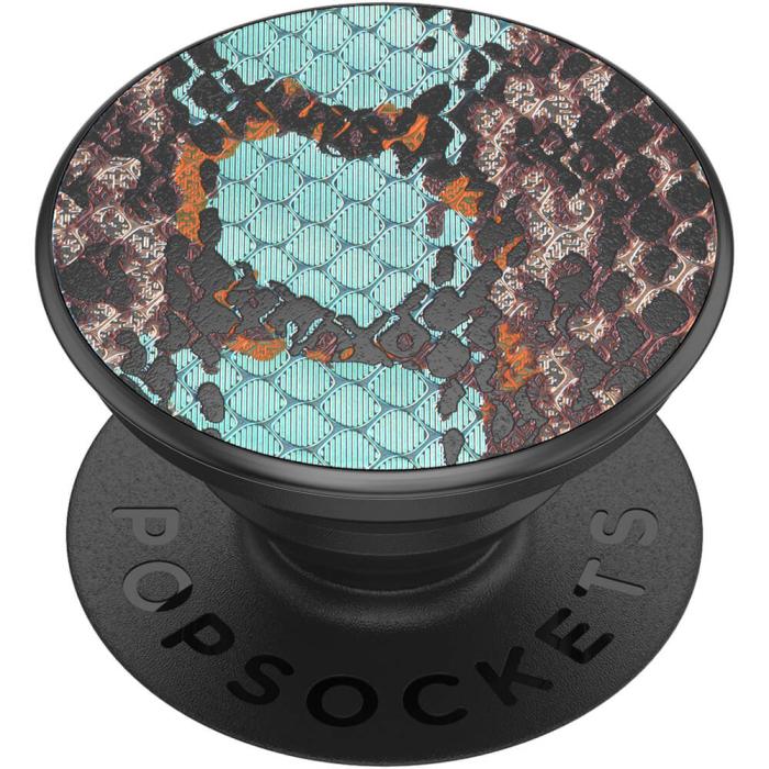 PopSockets - POPSOCKETS Embossed Metal Water Snake Avtagbart Grip
