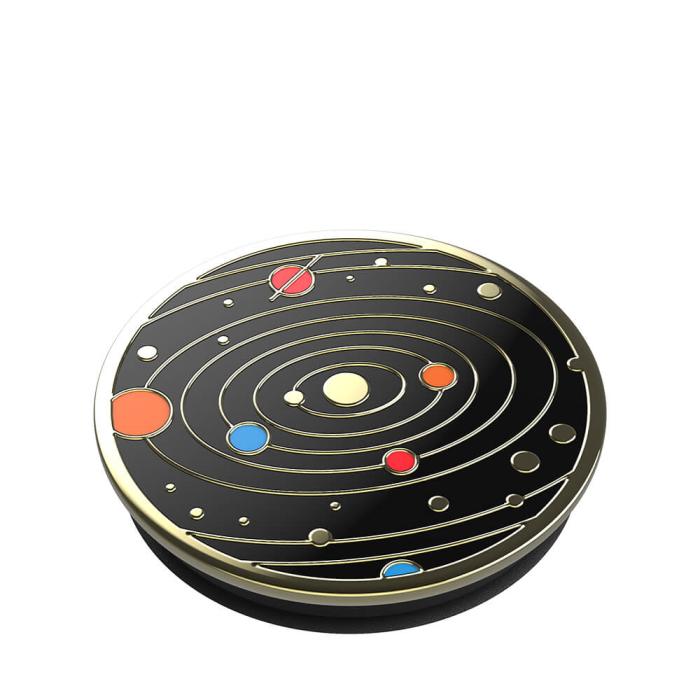 PopSockets - POPSOCKETS Enamel Solar flare Black Avtagbart Grip