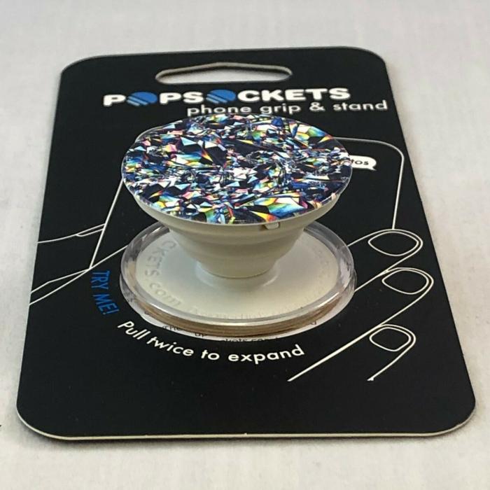 UTGATT - POPSOCKETS Facet Gloss Grip med Ställfunktion