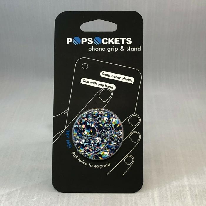 UTGATT - POPSOCKETS Facet Gloss Grip med Ställfunktion