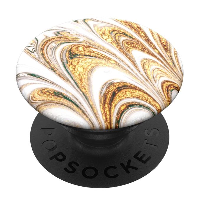 UTGATT1 - POPSOCKETS Golden Ripple Avtagbart Grip med Ställfunktion