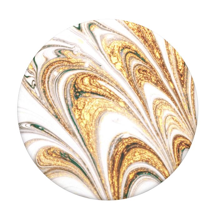 UTGATT1 - POPSOCKETS Golden Ripple Avtagbart Grip med Ställfunktion