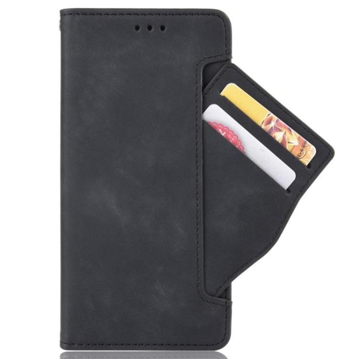 A-One Brand - Nothing Phone 1 Plånboksfodral PU Läder - Svart