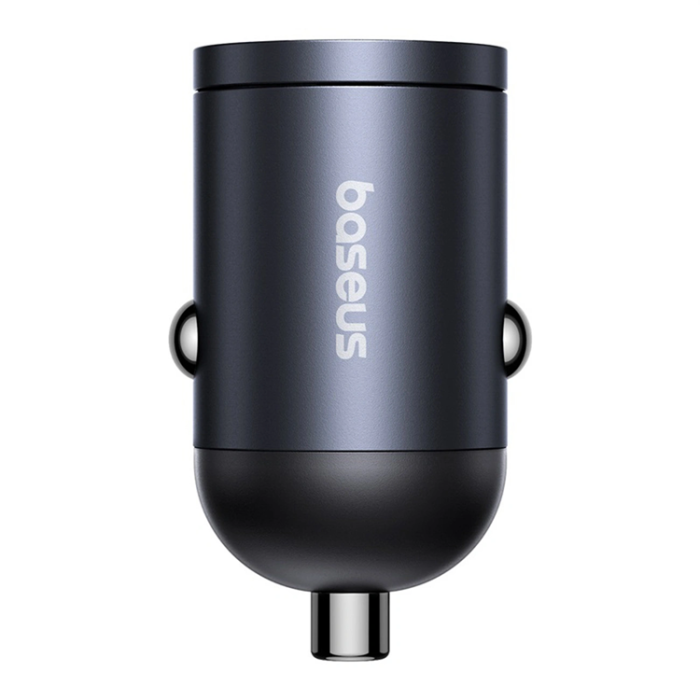 BASEUS - Baseus Billaddare 2x USB-C 30W Tiny Star - Svart
