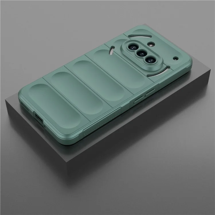 A-One Brand - Nothing Phone (3a) Mobilskal MagSafe Rugged TPU - Grön