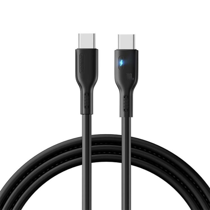 Joyroom - Joyroom USB-C till USB-C kabel 100W 2m - Svart