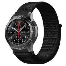 KALEBOL - Kalebol Galaxy Watch 6/6 Classic Armband Nylon Loop - Svart