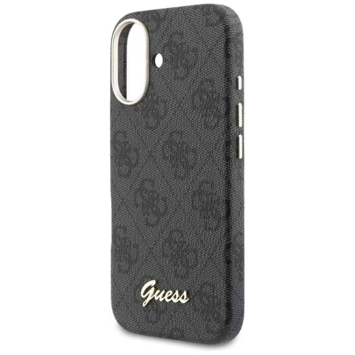 Guess - Guess Mobilskal För iPhone 17 MagSafe 4G Script - Svart