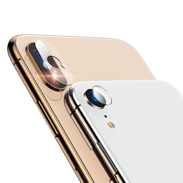 Mocolo - Mocolo Kameralinsskydd i Härdat Glas iPhone X / Xs Clear