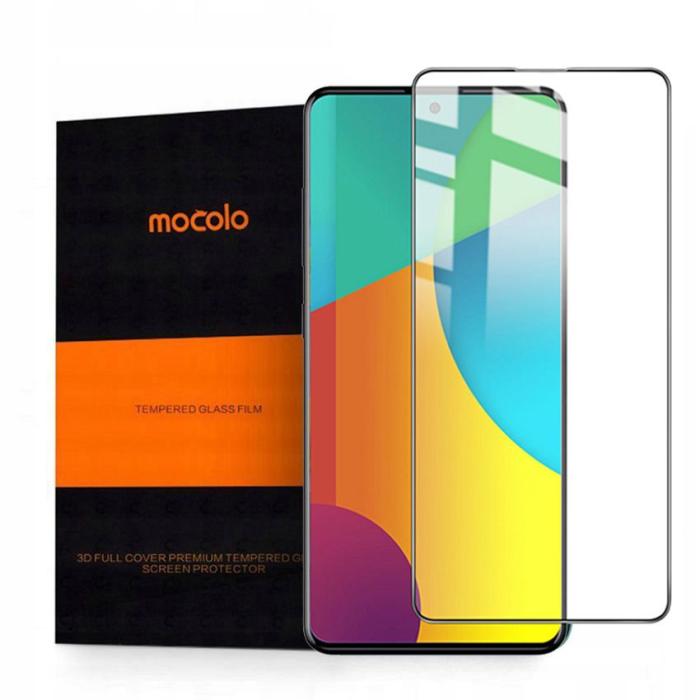 UTGATT1 - MOCOLO Härdat Glas Full Lim Galaxy A51 Svart