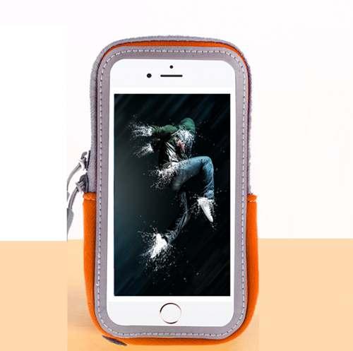 Universalt Sportarmband För Mobiler Upp Till 5.5 Tum - Orange | 2353 | AlltMobil